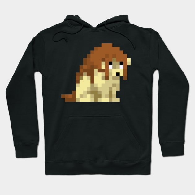 Nina low-res pixelart Hoodie by JinnPixel